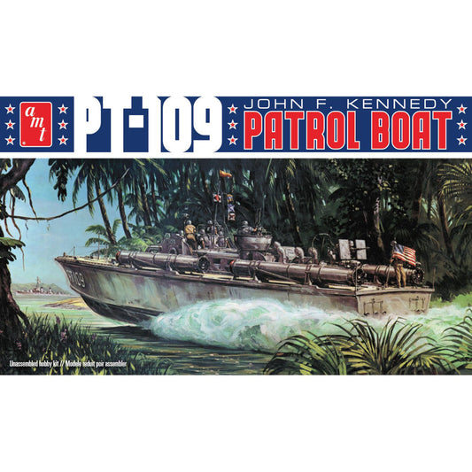 AMT1233 US Navy PT-109  1:64 John Kennedy