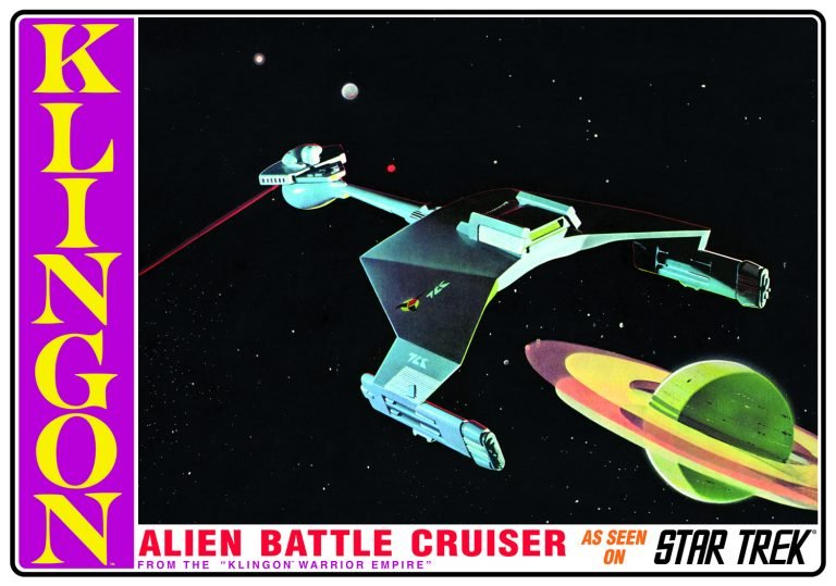 AMT STAR TREK: THE ORIGINAL SERIES KLINGON BATTLE CRUISER 1:650 SCALE MODEL KIT