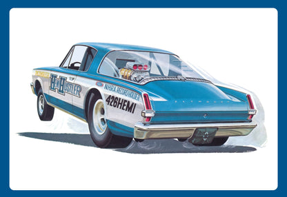 AMT 1966 Plymouth Barracuda Funny Car “Hemi Hustler” 1:25 Scale Model Kit