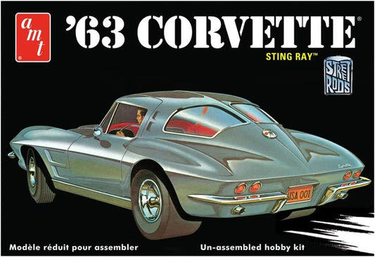 AMT861/12 1/25 '63 Chevy Corvette
