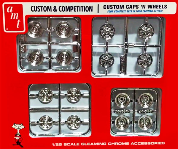 Custom Caps & Wheels Parts Pack