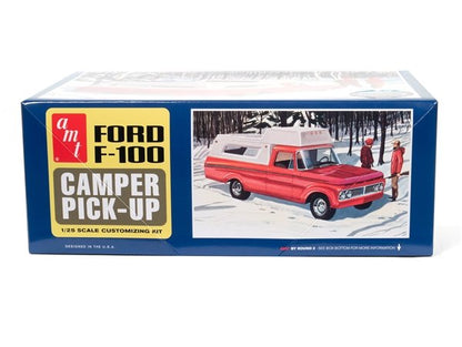 AMT 1960 Ford F-100 Pickup w/Trailer 1:25 Scale Model Kit