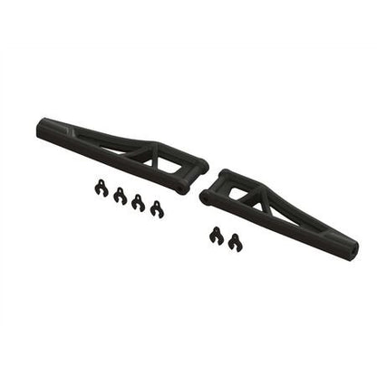 Front Upper Suspension Arms 120mm (1 Pair): EXB