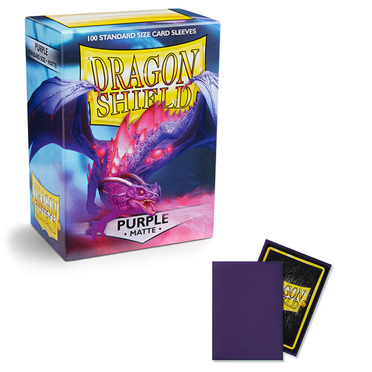Dragon Shield Sleeves: Standard Non-Glare Matte - Clear 100CT