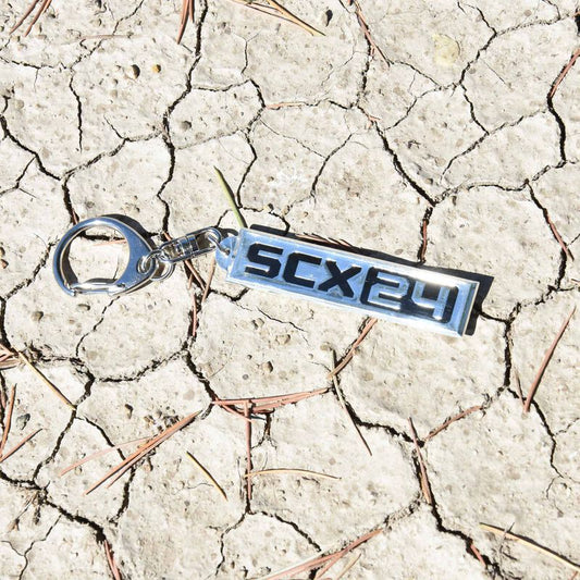 AXIAL SCX24 KEYCHAIN BLACK/SILVER