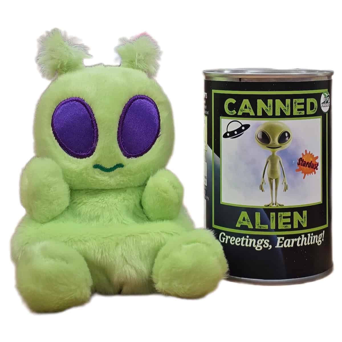 Canned Alien | Stuffed Plush | Funny Jokes Extraterrestrial