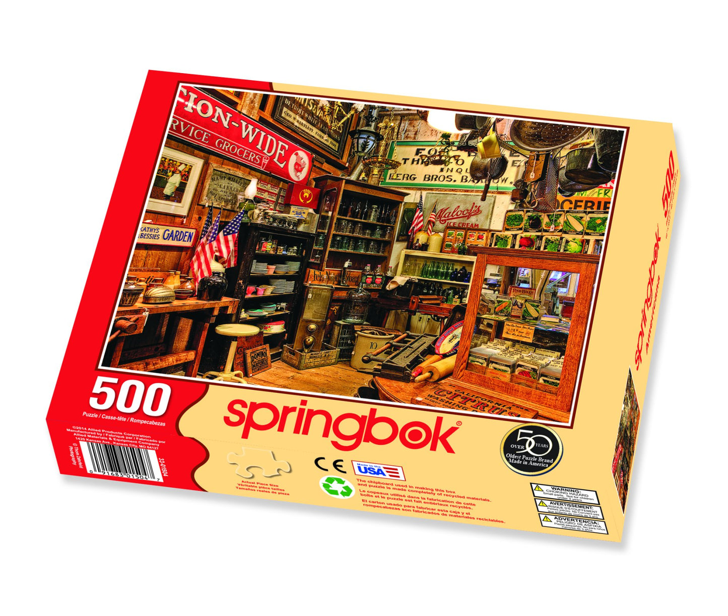Americana 500 Piece Springbok