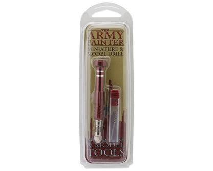 Army Painter Miniature & Model Hand Drill w/(1.0/1.4/1.8mm) Drill Bits