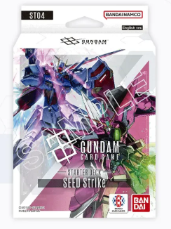 Gundam Card Game: Starter Deck Display- 04 SEED Strike [ST04]