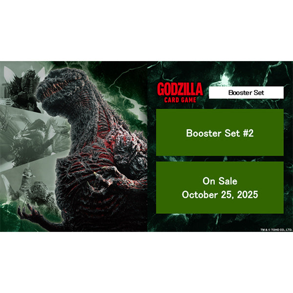 Godzilla Card Game: Booster Set #2 Booster Display