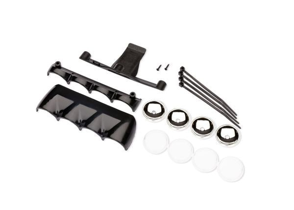 Black LED Light Pod Housing