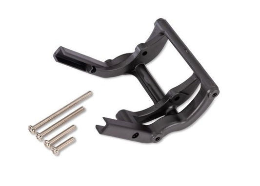 Black Wheelie Bar Mount & Screws