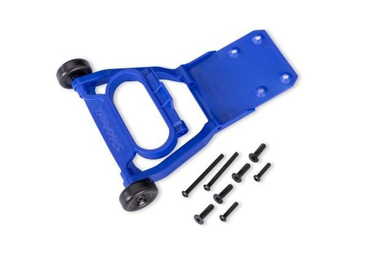 Blue Assembled Wheelie Bar & Screws