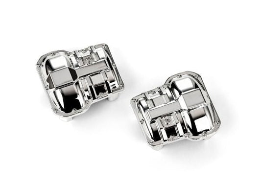 Bright Chrome Axle Covers (F&R)