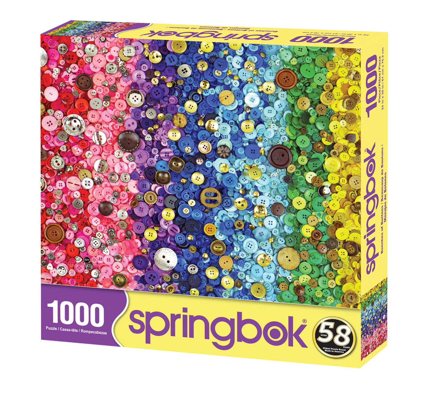 Bunches of Buttons 1000 Piece Springbok