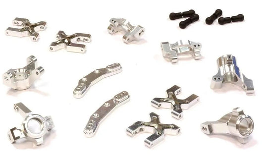 Billet Machined Suspension Kit for Traxxas LaTrax Rally 1/18 Scale C25786SILVER