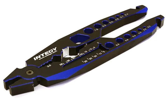 Multipurpose Maintenance Pliers w/ Ball End Tool for RC Shocks C27659BLUE