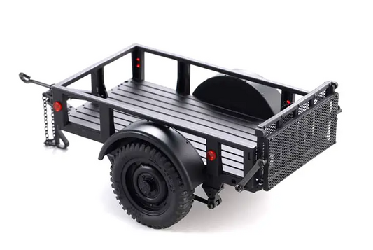 1:18 / 1:12 Utility Trailer B Black C3310