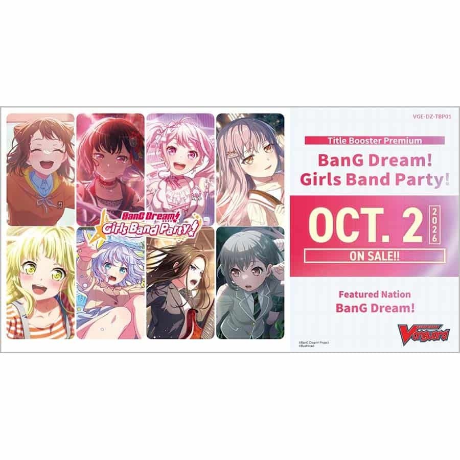 CARDFIGHT!! VANGUARD: TITLE BOOSTER PREMIUM: BANG DREAM! GIRLS BAND PARTY!