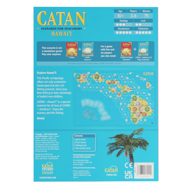 CATAN  Scenarios: Seafarers Hawai