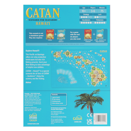 CATAN  Scenarios: Seafarers Hawai