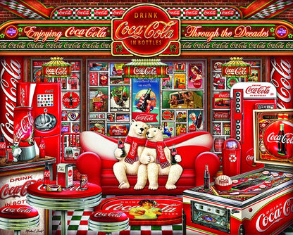Coca-Cola "Decades" 1000 Piece Springbok