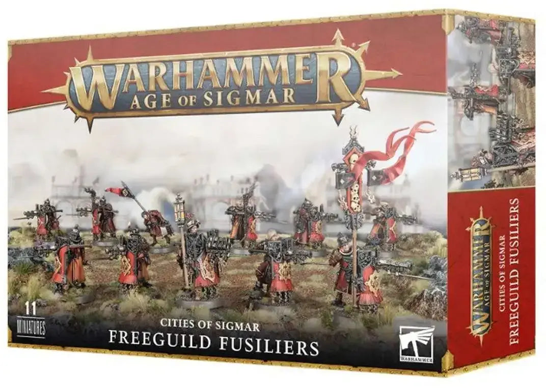 CITIES OF SIGMAR: FREEGUILD FUSILIERS