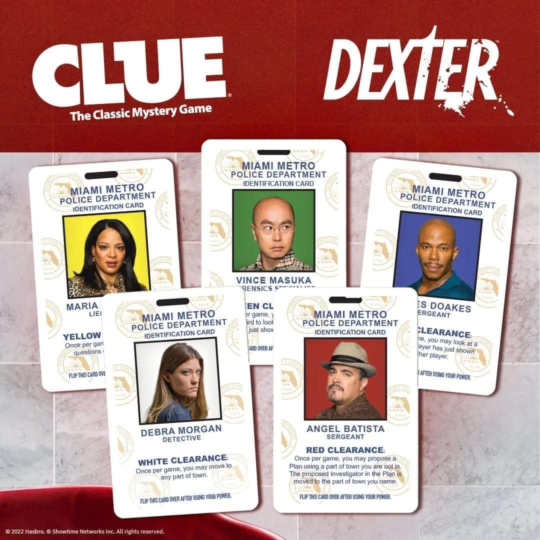 CLUE: Dexter