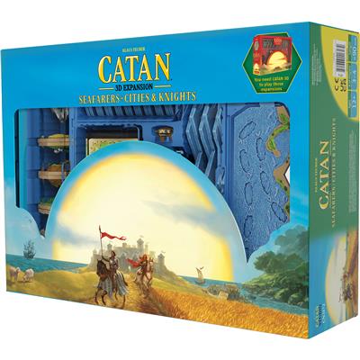CATAN  3D Seafarers + Cities & Knights Expansion