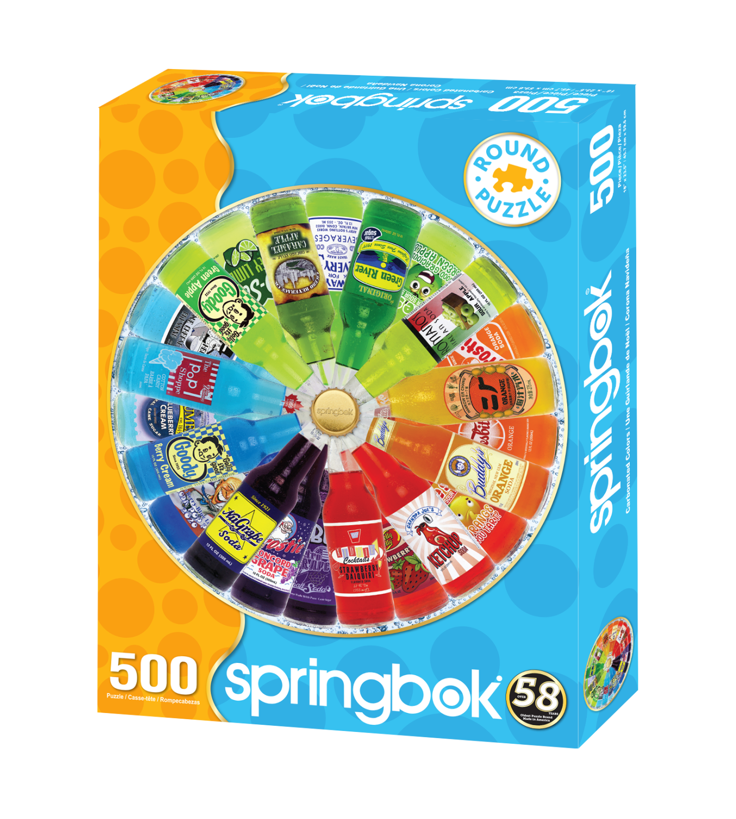 Carbonated Colors- NEW 500 Piece Springbok