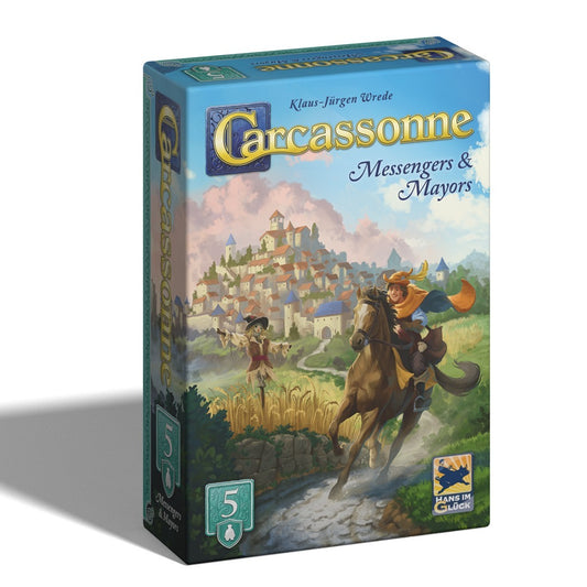 Carcassonne Exp5 (V3.1) : Messengers & Mayors EN