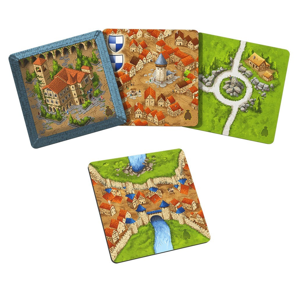 Carcassonne Exp5 (V3.1) : Messengers & Mayors EN