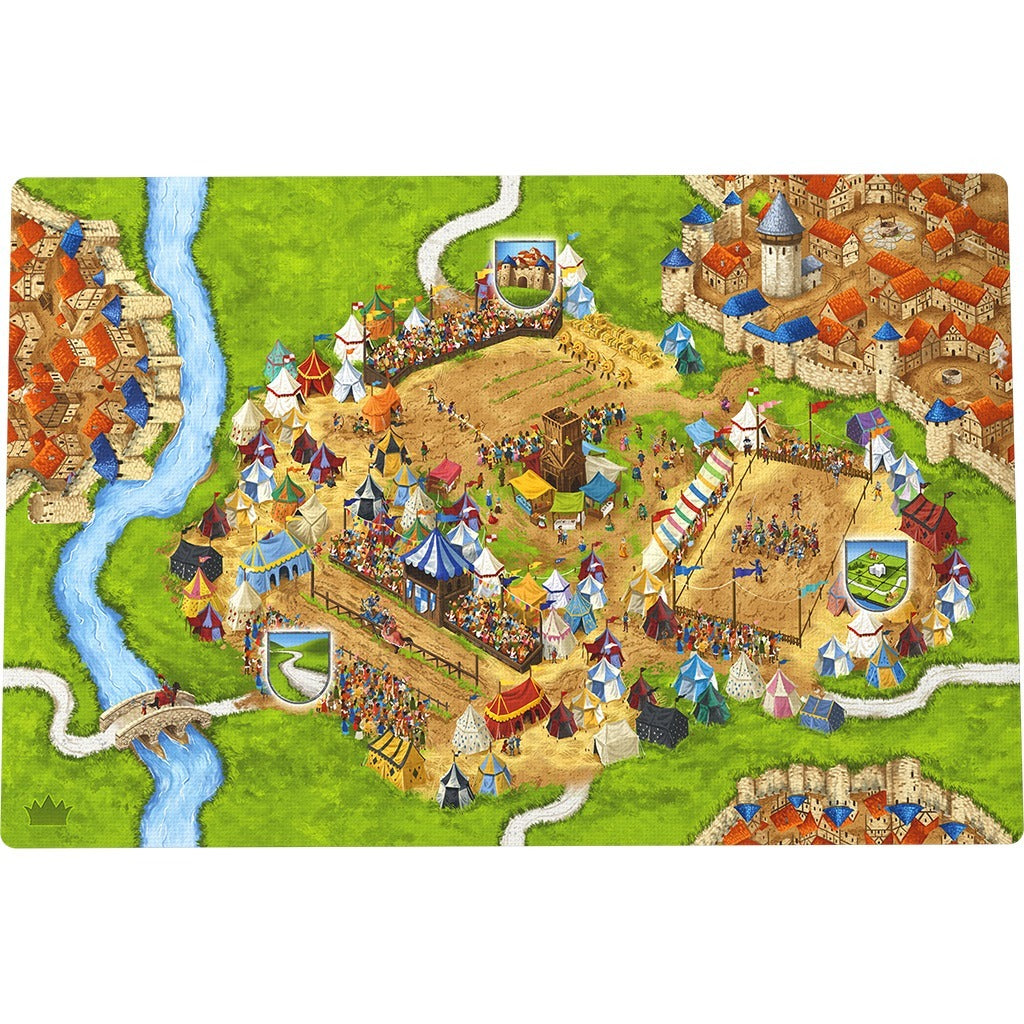 Carcassonne Exp6 (V3.1) : Jousts & Crests EN