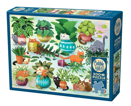 Cats vs. Plants | 500 Piece