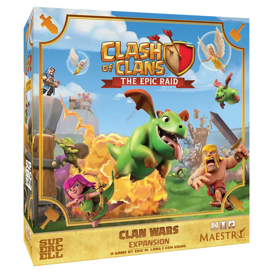 Clash of Clans: The Epic Raid: Clan Wars Expansion
