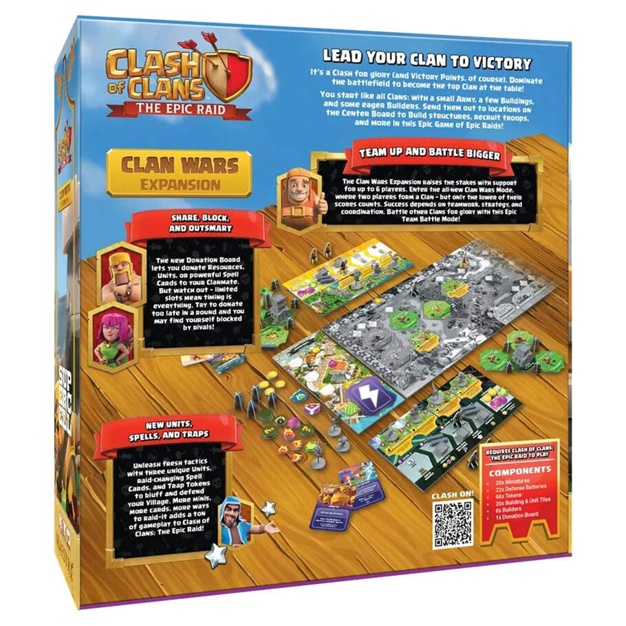 Clash of Clans: The Epic Raid: Clan Wars Expansion