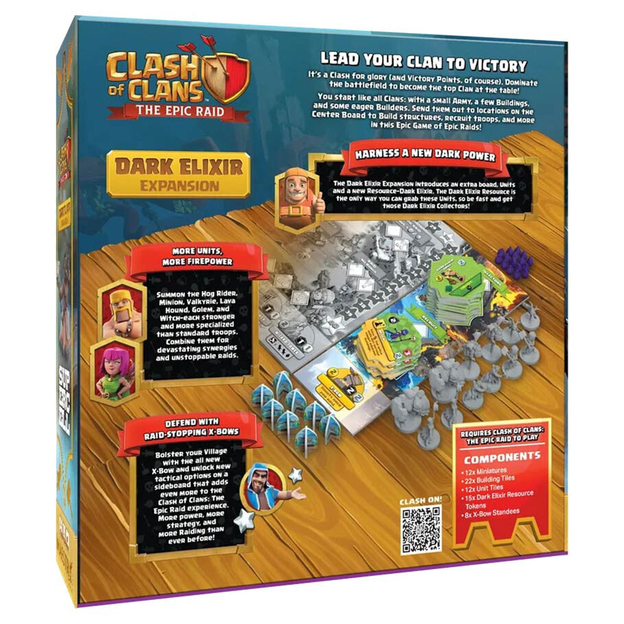 Clash of Clans: The Epic Raid: Dark Elixir Expansion