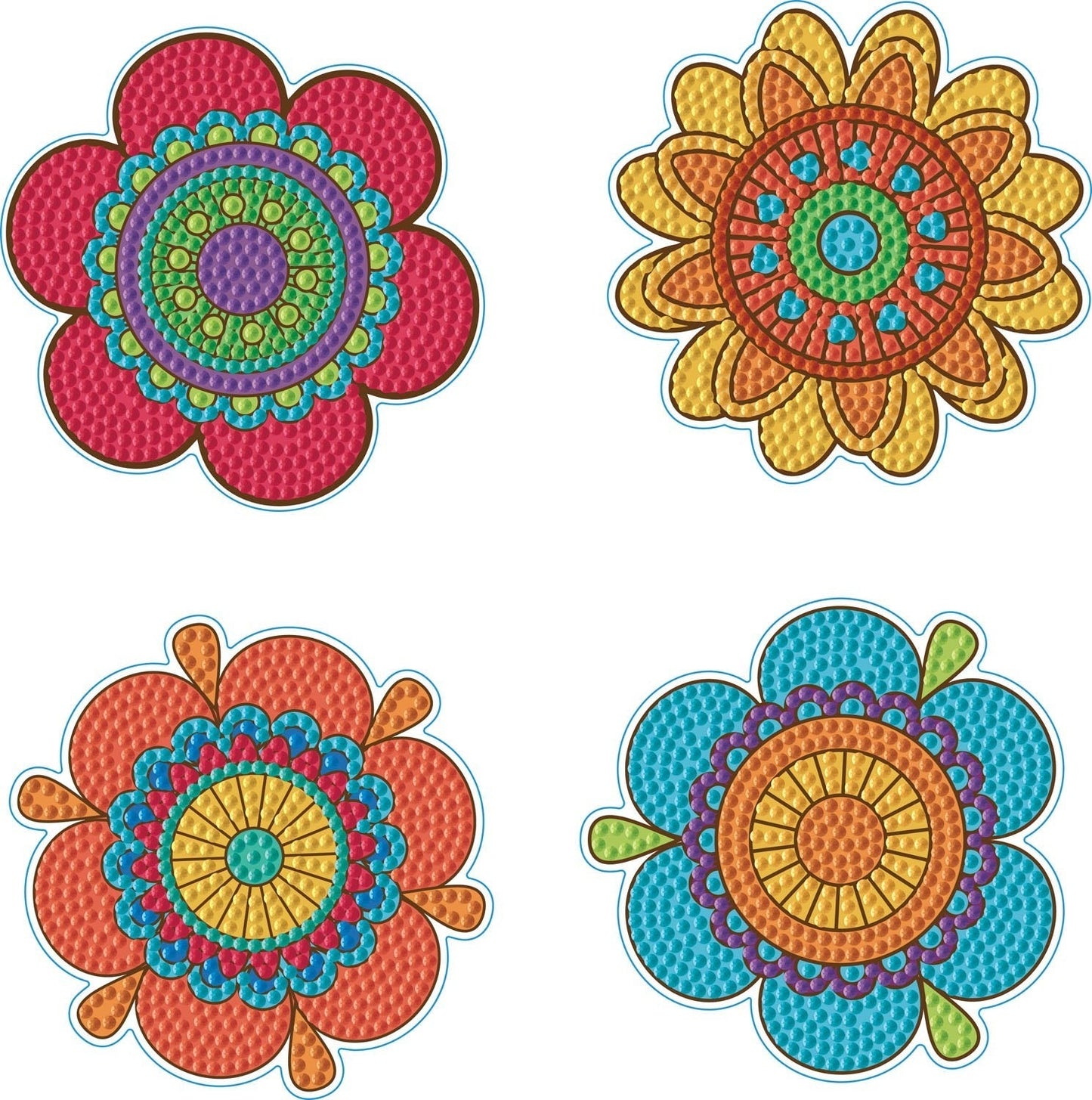 Coasters - Hippy Brights