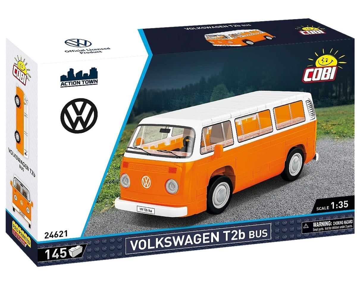 Cobi 1/35 Volkswagen T2b Bus Block Model Kit (145 Pieces)