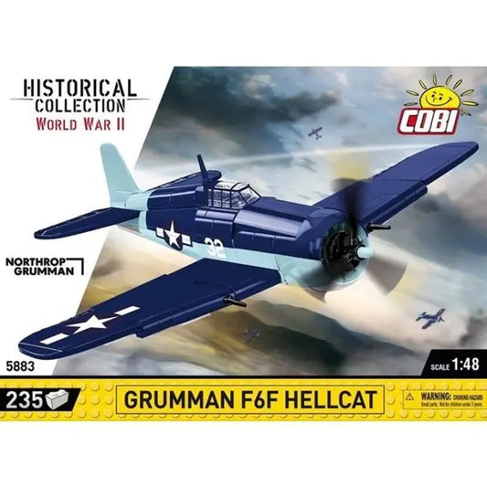 Cobi Historical Collection WWII 1/48 Grunman F6f Hellcat Model Set )235pcs)