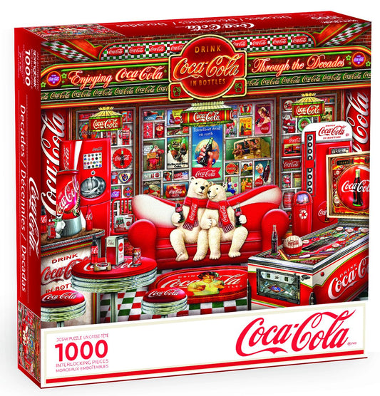 Coca-Cola "Decades" 1000 Piece Springbok
