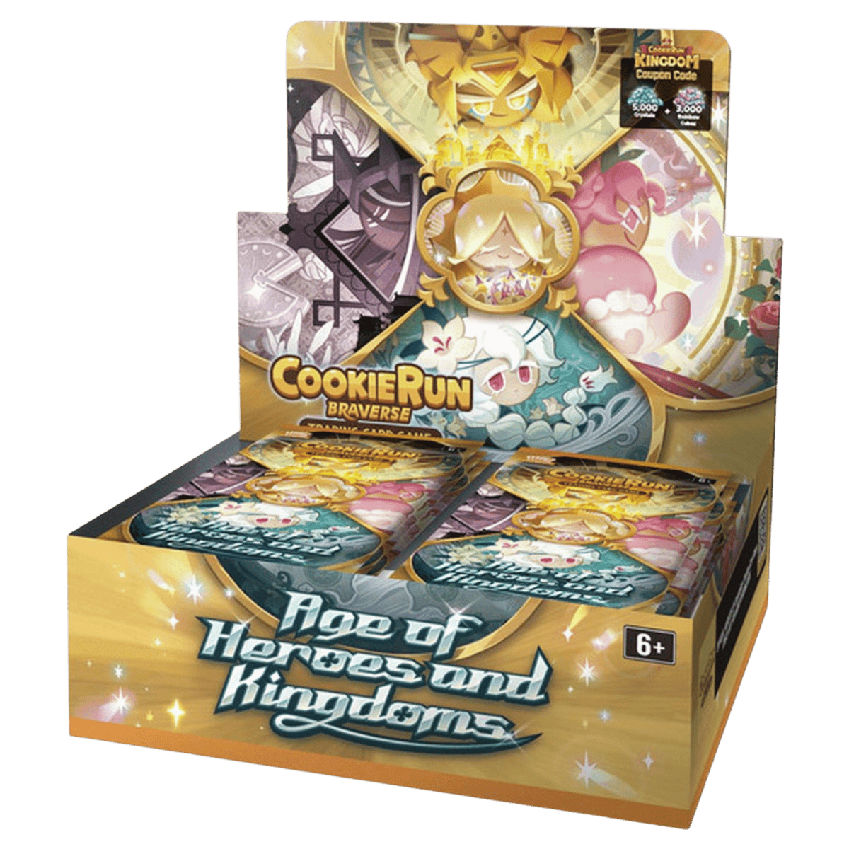 CookieRun TCG: Set 2: Age of Heroes and Kingdoms Booster Display (sold individually) - Copy