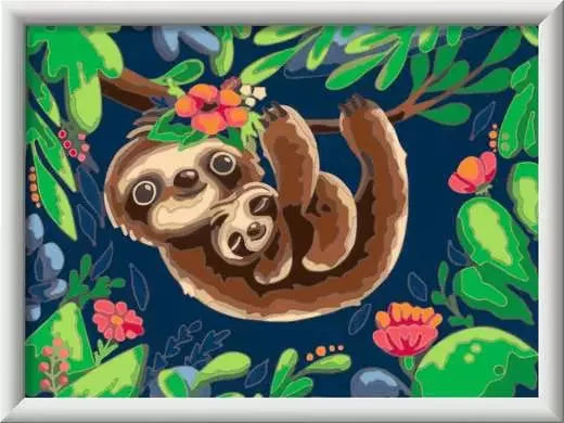 CreArt: Sweet Sloths   7x10