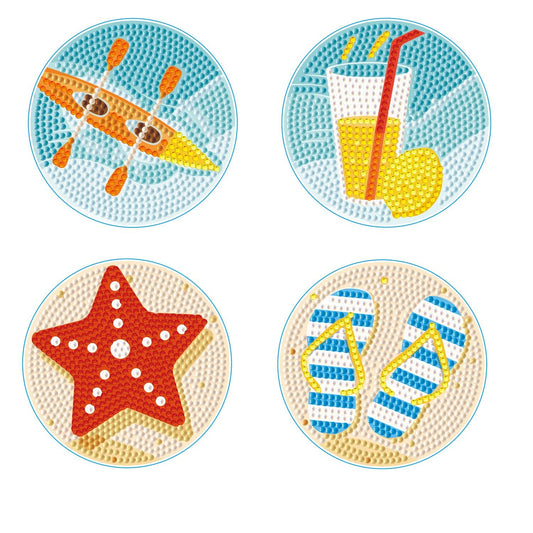 Coasters - Vacation - Diamond Dotz