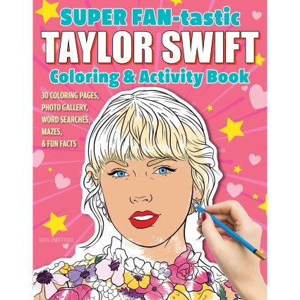 Taylor Swift Coloring Book Display 10pcs-Softcover