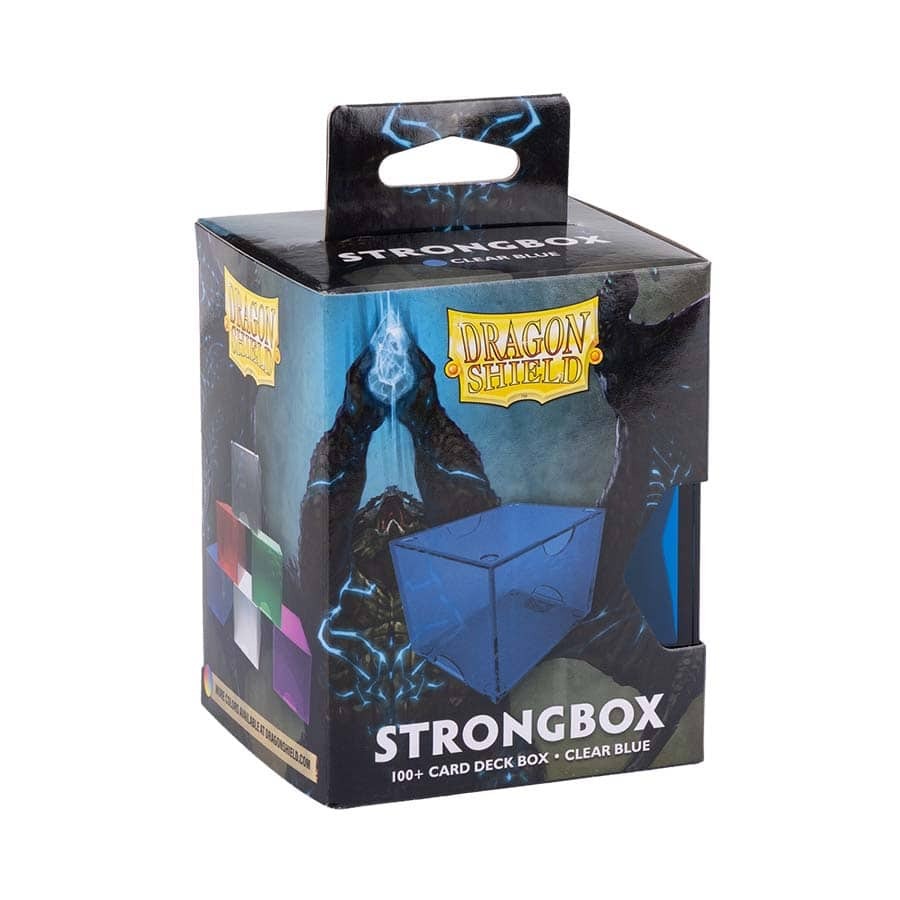 DRAGON SHIELD: STRONGBOX: CLEAR BLUE