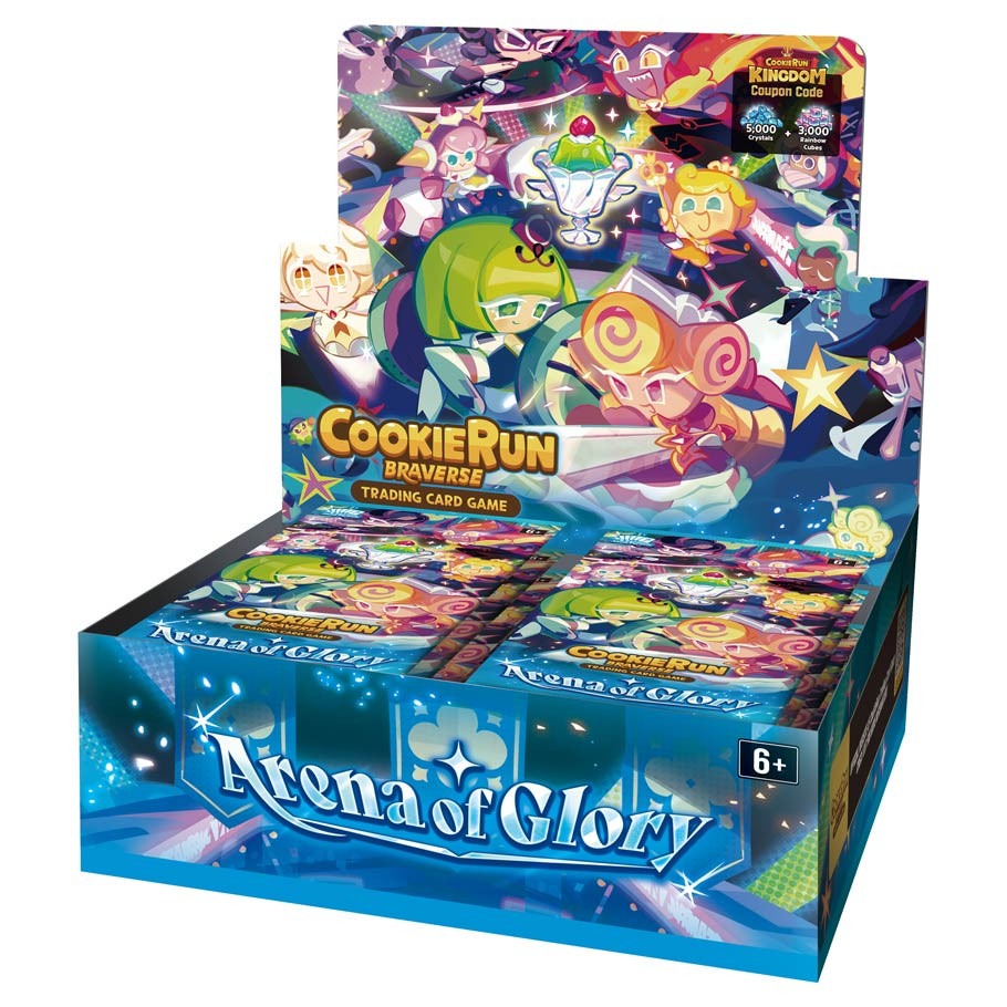 CookieRun TCG: Set 3: Arena of Glory Booster Display (sold as Invidual Packs)