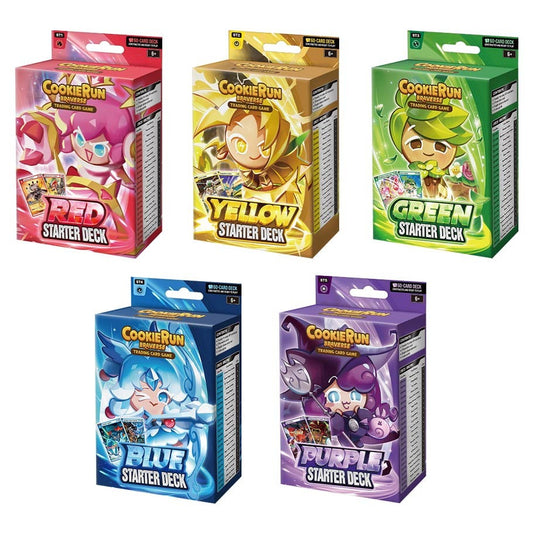 CookieRun TCG: Starter Deck Assortment (5 to chose from, sold indivually)