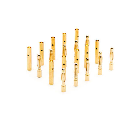 Gold Bullet Connector Set 2mm (10)