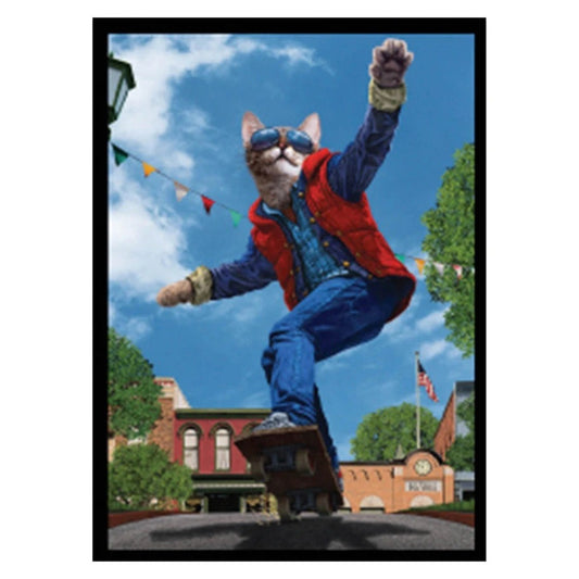 Deck Protector: Double Matte White Core: Movie Cats: Cat to the Future